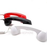 防辐射听筒式耳机电话筒手机，外接手柄华为oppo苹果iphone6s通用