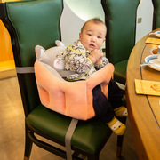婴儿吃饭餐椅两用宝宝学坐沙发便捷式车载安全带座椅固定椅防摔