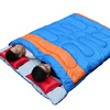 CS023实用双人睡袋 户外露营野营冬季成人睡袋 