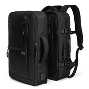 可拆分商务通勤双肩包男士(包男士)大容量出差旅行电脑背包15.6寸防水书包