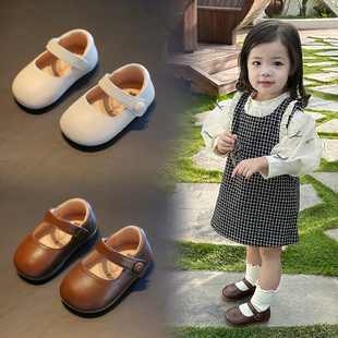 女宝宝鞋子春秋婴儿软底学步鞋0一1-2岁小童婴幼儿百搭公主小皮鞋