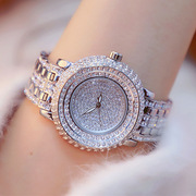 满天星水钻女士时尚手表韩版潮流，款防水瑞士表满钻时装表