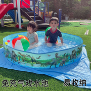 大型户外家庭游泳池圆形，加厚免充气超大号水池，儿童婴儿游泳池家用