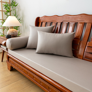 春夏科技布沙发(布沙发)座垫，四季通用防水加厚加硬海绵垫子木沙发垫子坐垫
