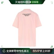 香港直邮VETEMENTS 淡粉色女士T恤