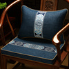 中式红木椅子沙发坐垫餐椅垫实木家具太师椅圈椅官帽椅防滑垫定制