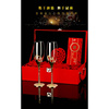 高脚杯新婚礼物氛围感水晶玻璃香槟杯家用创意起泡酒轻奢酒吧杯子