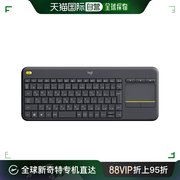 日本直邮logicool无线触控键盘罗技台式笔记本，办公打字k400pb