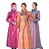 蒙古袍女礼服长款歌手演出服表演服蒙古服装舞台表演服装成人