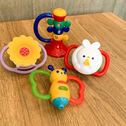 日本皇室Toyroyal小喇叭吹笛婴儿牙胶摇铃玩具儿童吹奏乐器6