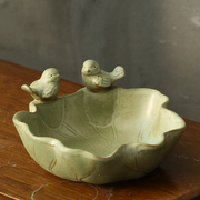 无孔水培花盆陶瓷创意，铜钱草睡莲碗莲水仙花，一叶莲缸水养植物