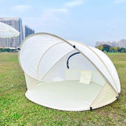 2023夏季宝宝儿童海边沙滩帐篷便携户外简易折叠防晒遮阳全自动