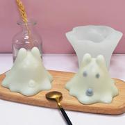 三信嘤嘤怪果冻硅胶模具diy卡通慕斯蛋糕奶冻布丁硅胶磨具