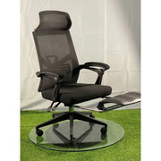 办公椅可躺舒适久坐人体工学网布升降脚踏办公室午睡电脑椅子家用