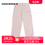 CONVERSE匡威女裤2023秋季灯芯绒运动收口长裤小脚裤10024285