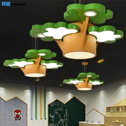 创意大树造型灯个餐厅儿园教室吊灯图书馆商场游乐园定制灯具