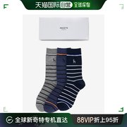 韩国直邮hazzysacchjss2e003n2男士条子袜子3种