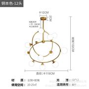 全铜极简白色灯罩吊灯客厅，灯餐厅灯，卧室灯书房灯