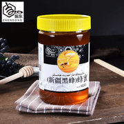 振东新疆黑蜂蜂蜜2斤纯正天然无添加野山花蜜土蜂蜜结晶蜜液体蜜