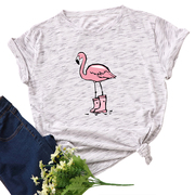 亚马逊 wish ebay 欧美大码女装Women T-shirt Tee宽松短袖T恤女