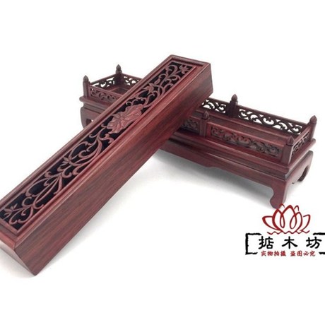 红酸枝香盒
