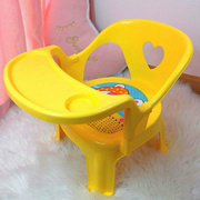 儿童餐椅卡通叫叫椅家用幼儿，吃饭餐桌椅婴儿靠背椅凳子防滑可拆卸