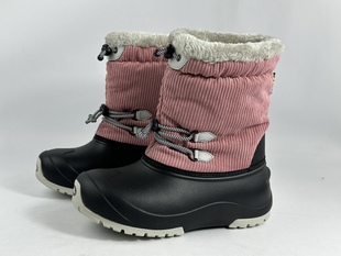 零下30度儿童雪地靴防水防滑户外靴舒适保暖中筒毛毛靴保暖鞋亲子