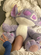 史迪仔公仔生日礼物女玩偶超大号紫色史迪奇毛绒玩具睡觉抱枕可爱