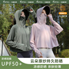 冰丝防晒衣女款2024夏季防紫外线UPF50+防晒服薄款防晒罩衫