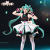 初兽猫  初音cos服mi初音cosplay女装 小浣熊 假发