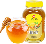 正宗上海冠生园蜂蜜500g玻璃瓶，百花蜜果茶冲调面包到24年12月
