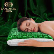 DOLOMIA枕头助眠护颈椎 慢回弹记忆棉凝胶枕长方形成人雪妍脂璞雅