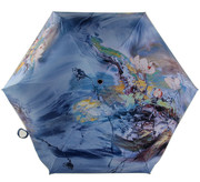 台湾彩虹屋太阳伞黑胶防晒防紫外线50+小口袋遮阳超轻晴雨伞