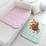 Dog Cooling Mat Summer Pet Ice Silk Pad Breatbable Dog Cat S