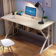 创意电脑桌台式家用简约经济型现代单人钢木办公桌简易学习桌书桌