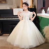 女童礼服小众高端轻奢小主持人钢琴演奏花童婚礼小女孩公主裙