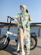 2023年冰感防晒衣女长款夏季防紫外线UPF50+短款超薄骑车防晒风衣
