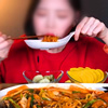 韩国吃播boki同款勺子有柄盘子韩式餐具木筷网红超大干饭勺手拿碟