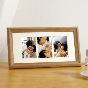 摆台照片定制打印加做成相框定制diy情侣相册纪念组合婚纱照挂墙