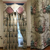 欧式窗帘布法式浮雕绣花布豪华客厅餐厅主卧成品定制