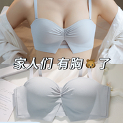 内衣女聚拢小胸显大无钢圈收副乳性感女士文胸罩女高中生大学学生