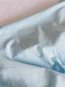 孤品私藏/娃衣布针织棉布料 蓝色素色2手工娃衣T恤宝宝布面料