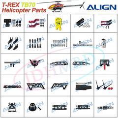 ALIGNTB70直升机遥控航模配件