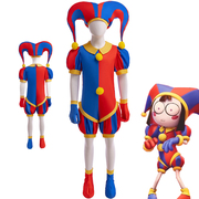 神奇数字马戏团服装小丑帕姆妮cos衣服儿童男女凯恩连体套装扮演