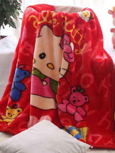 冬季加厚儿童毛毯被子宝宝午睡盖毯新生婴儿珊瑚绒毯子幼儿园专用