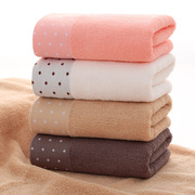 毛巾家用纯棉，洗脸面巾超市广告吸水全棉，毛巾刺绣logo