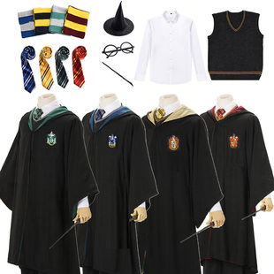 哈利服装衣服魔法袍波特学院，服cos服霍格沃茨校服套装巫师袍衣服
