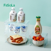 fasola冰箱置物架内部厨房，用品家用分层隔多层台面架调料瓶收纳架