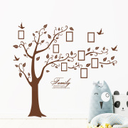 创意记忆树照片树墙贴跨境可移除客厅书房儿童房装饰墙贴纸ZY94AB