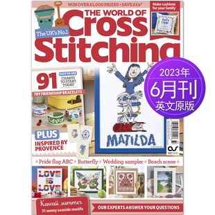 单期可选The World of Cross Stitcher 十字绣工 2021/22/23年月刊 英国手工DIY制作杂志